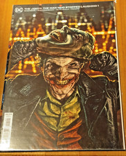 Joker The Man Who Stopped Laughing #1  Bermejo Variant Cover  / Neuwertig
