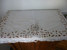 altes Schranktuch für Kommode oder Vertiko aus Nachlass handarbeit