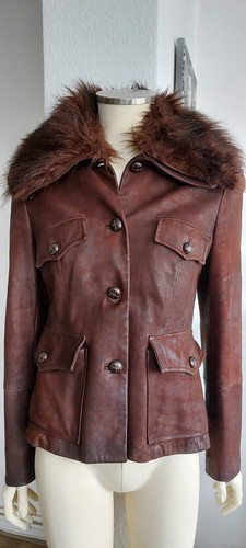 Velours vintage lederjacke - velours-vintage,