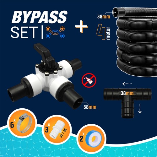Wege bypass pool set - 3-wege,