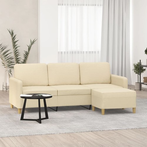 Sitzer sofa mit fußhocker - 3-sitzer-sofa,