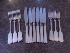 Robbe & Berking ALT-SPATEN Vorspeisenbesteck für 6 Personen 12 Teile 150er TOP!