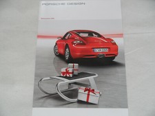 PROSPEKT brochure PORSCHE Design Driver´s Selection Weihnachten 2008 SR419