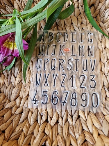 Viva decor stempelset - abc, plus