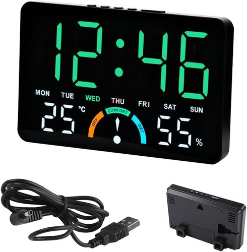 Digitale wanduhr led mit - wanduhr,