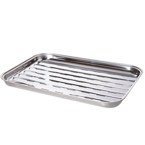 Edelstahl grillschale 34x24 - 34x24, cm
