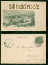 Stolberg, Rhld. sw-AK Gruss aus ..... Hammer 1901 nach Hornbach (d9439)