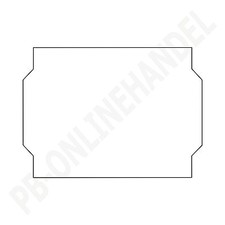 Preisetiketten 22x16mm weiss