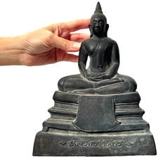 THAI BRONZE BUDDHA DHYANA