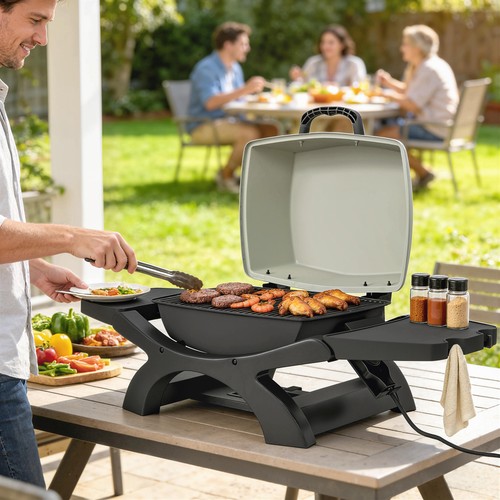 Outsunny tischgrill elektrisch - outsunny,
