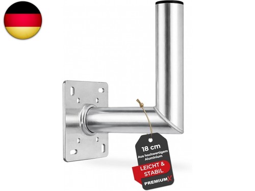 Premium 18cm wandhalter alu - x,