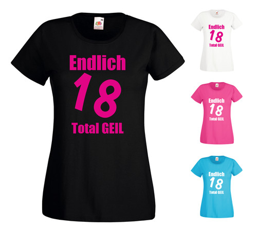 Damen shirt endlich - shirt, 18