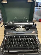 Optima Elita Schreibmaschine Büro