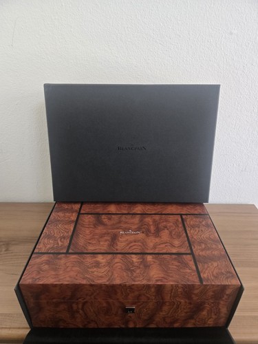 Blancpain uhrenbox holz - blancpain,