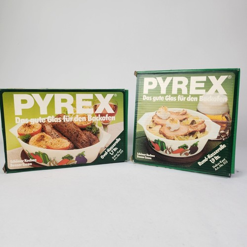 Pyrex glas auflaufformen set - glas,