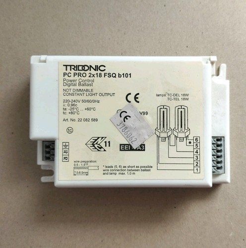 Tridonic pro 2x18 fsq - 2x18,