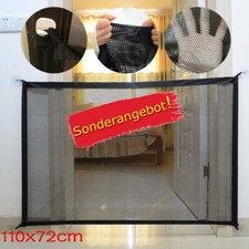 Türschutzgitter Treppenschutzgitter Haustier-Türgitter Kinderschutzgitter 110x72