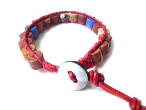 Edelstein multicolor leder - edelstein,