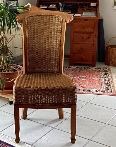 Esszimmerstuhl rattan geflecht - esszimmerstuhl, rattan/geflecht