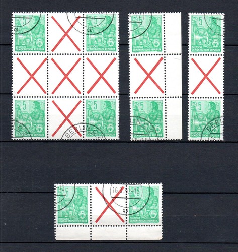 Ddr 1960 zusammendrucke aus - 1960,