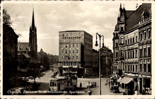 Chemnitz sachsen - ak,