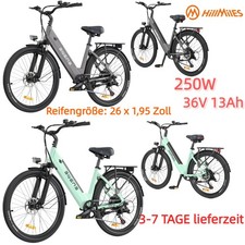Damenfahrrad 26" Shimano 7Gang Cityfahrrad Hillmiles Milecity 1 Fahrrad Trekking