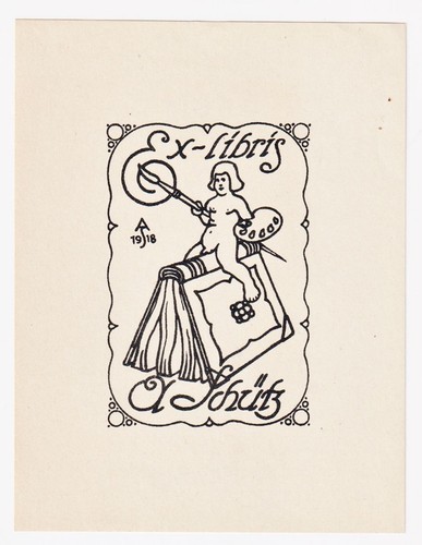 Exlibris für schütz - exlibris,