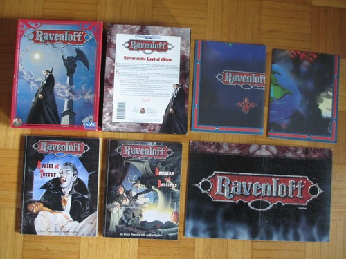 2nd edition ravenloft - ad&d,