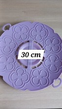 Spritzschutz Pfanne Silikon zum Braten Kochen 30cm Durchschnitt Flieder Neu