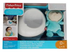 Fisher-Price Traumbärchen Blau 2in1 Spieluhr für Babys mit Musik Nachtlicht NEU