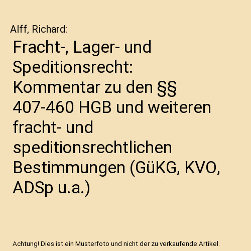 Fracht lager und - lager-,