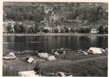 3 alte Fotografie. Miltenberg (Main) Stadt, Campingplatz um 1955  ( S  1 )