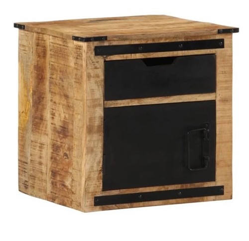 Nachttisch mangoholz massiv - mangoholz,