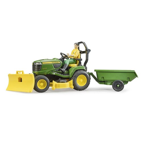Bruder traktor rasenmäher mit - bruder,