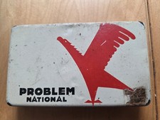 Alte Metall-Zigarettendose