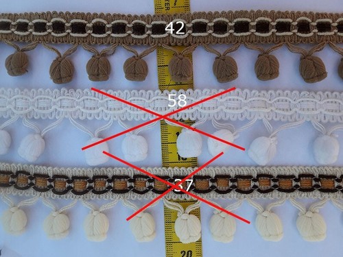 Borte bordure - 3, m