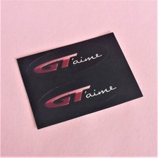 2x OPEL GT àime 50x18mm