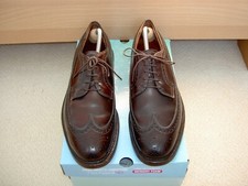 ALDEN HERRENSCHUHE - HALBSCHUHE. CORDOVAN GR:43
