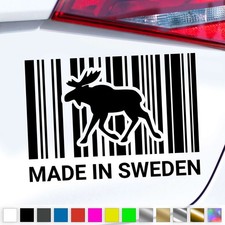 Made In Sweden Aufkleber