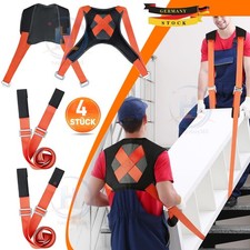 4-tlg Tragegurte Umzug 2Person