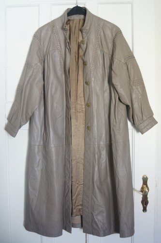 Langer vintage echtleder - vintage,
