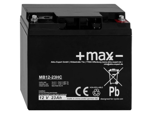 Accu max batteries mb12 23hci - max,