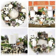 Adventskranz Weiß Jingle