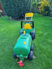 Rolly Toys John Deere Traktor mit Pumpen Anhänger (122752)