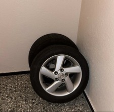 16-Zoll-Sommerreifen in gutem Zustand mit Mazda-Felgen 4 Stück 205/55 R16 91V) •