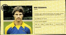 Autogrammkarte Fußballer Willi Göddertz, SG Union Solingen - 11422048