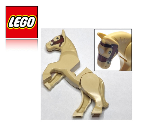 Lego pferd beige tan - lego®,