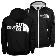 Herren Windbreaker Regenjacke Ostdeutschland Heimat ostdeutsch Größe S - 5XL