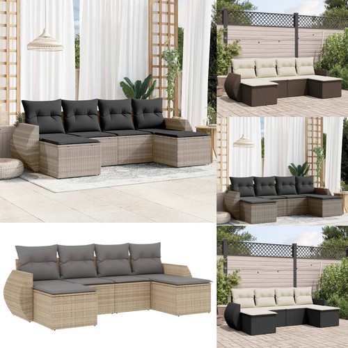 Tlg garten sofagarnitur mit - 6-tlg., garten-sofagarnitur