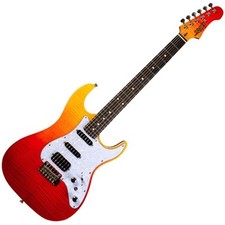 JET Guitars JS600 Trans Red